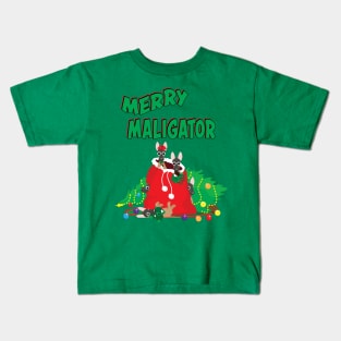 Merry Maligator: Puppies! Kids T-Shirt